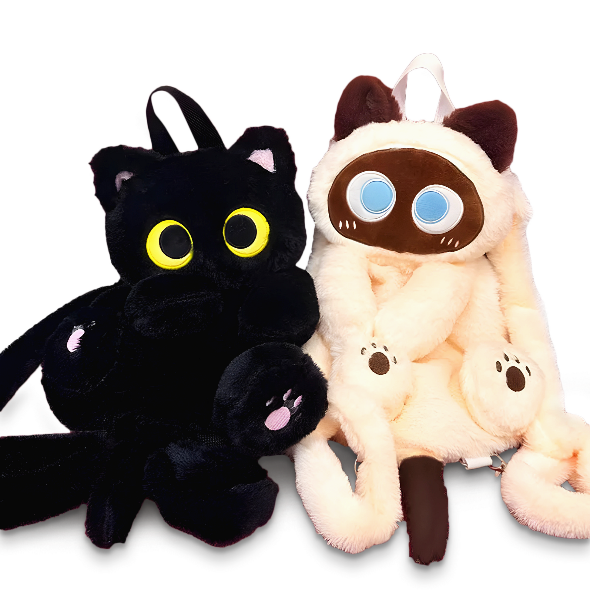 Plush Trendy Student Backpack - Calmkins