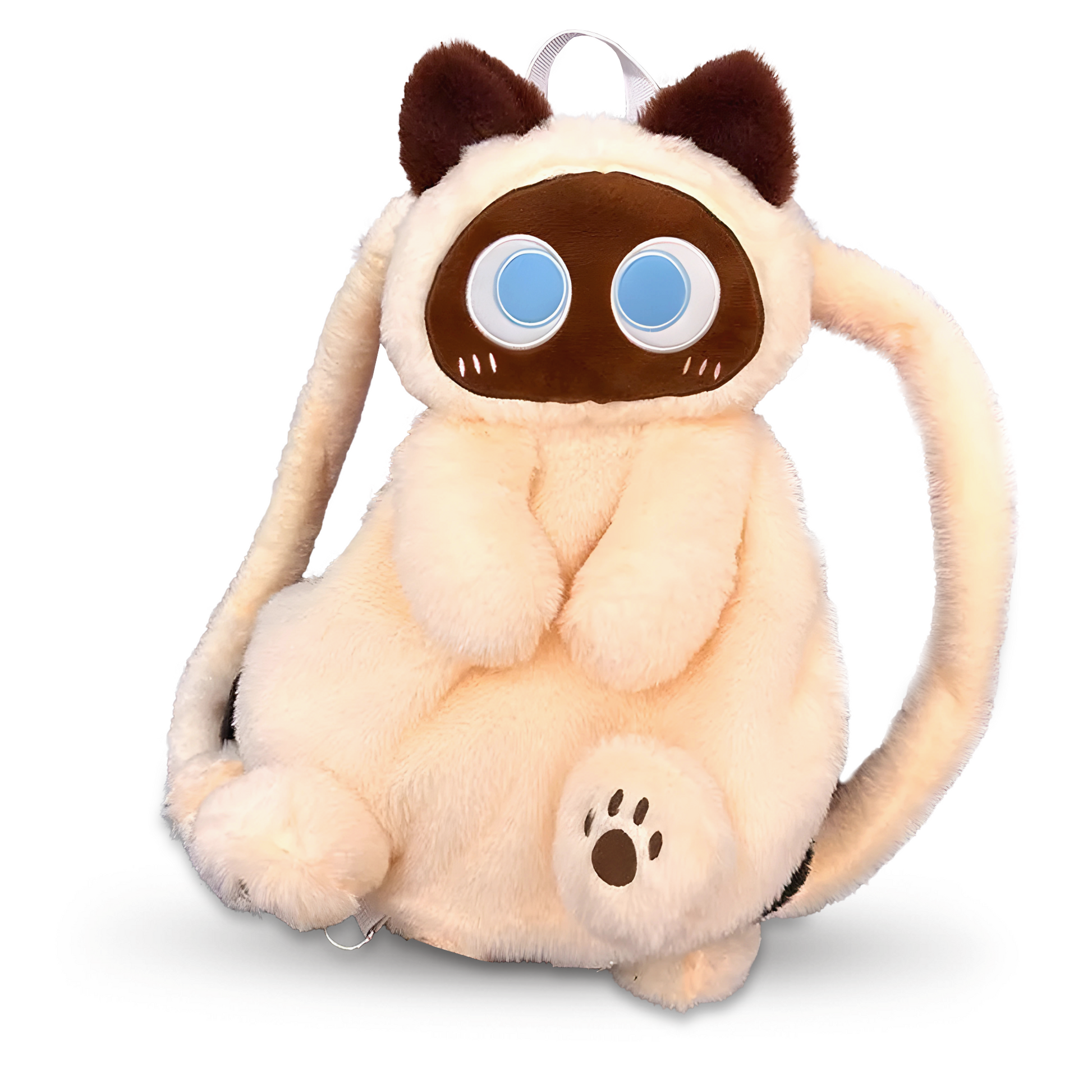 Plush Trendy Student Backpack - Calmkins