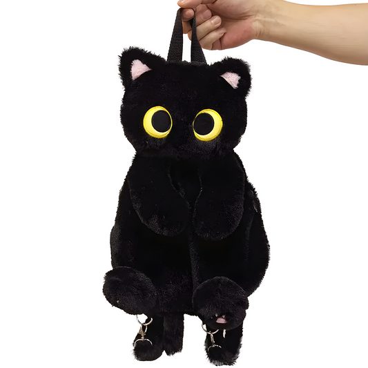 Plush Trendy Student Backpack - Calmkins